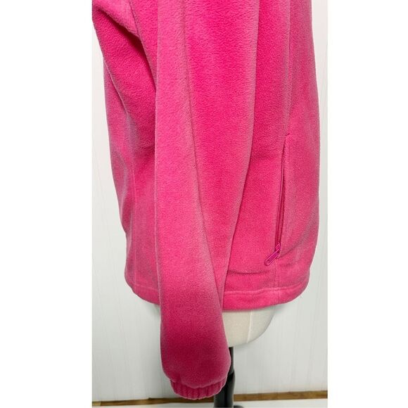 Columbia Women's Sawyer Rapids 2.0 Fleece Jacket Full Zip French Rose Pink Large - Picture 6 of 16